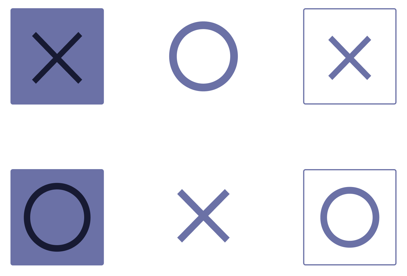 Header image for Symbology section, showing crosses and rings
